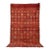 Vintage Moroccan Red Tribal Berber Handmade Wool Rug 6 X 10 For Sale