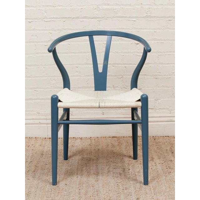 Mid-Century Modern Late 20th Century Styled After France and Sons Hans Wegner Chair For Sale - Image 3 of 9
