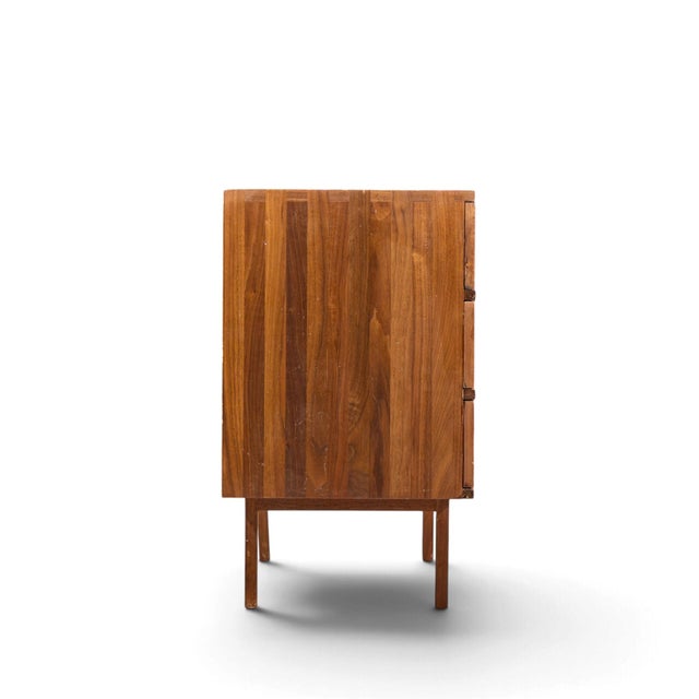 Mid 20th Century Mel Smilow Mid Century Walnut Chest of Drawers Dresser For Sale - Image 5 of 8