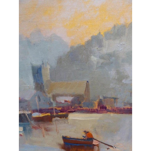 Charles Smith, Wapping Group, 1960s, Oil Painting on Board, Framed For Sale - Image 7 of 18