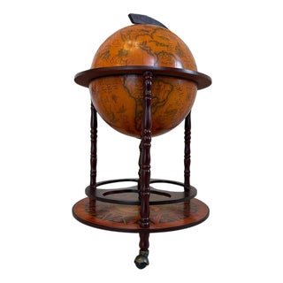 Vintage Globe Bar Cabinet, 1980s For Sale