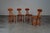 French Dining Chairs, France, 1960s, Set of 4 For Sale - Image 4 of 17