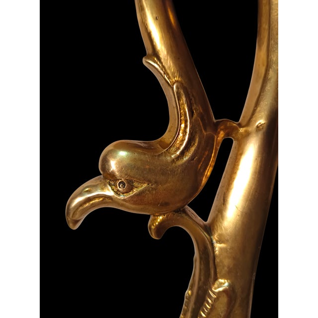 Gold Vintage Console Table, 1950s For Sale - Image 8 of 9