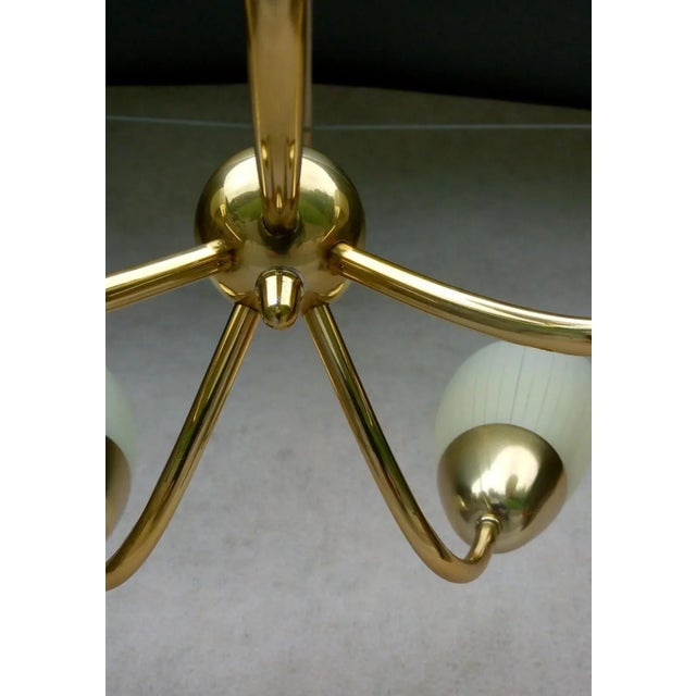 Mid-Century Modern Aluminum Chandelier, 1960s For Sale - Image 11 of 18