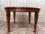 Louis XVI Extendable Oval Table Walnut and Burl Marquetry For Sale - Image 4 of 8
