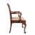 Wood English George II Walnut Arm Chair With Upholstered Slip Seat, 1740 For Sale - Image 7 of 13