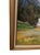 Mid Century Farmland Fields Landscape Oil Painting Signed For Sale - Image 10 of 12