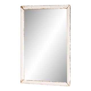 1900 French Wood Patinated Mirror For Sale