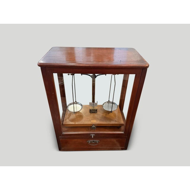 1940s Rare Antique Coffee Scale For Sale - Image 5 of 6