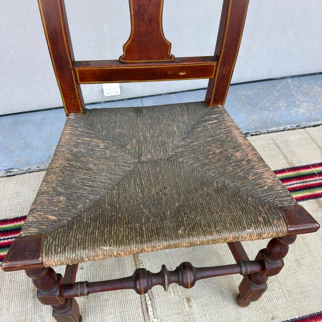 A Very Fine Antique Queen Anne Splat-Back Side Chair, Boston, Circa 1750 For Sale - Image 12 of 18