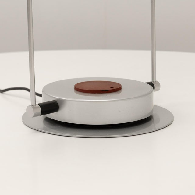 1980s Postmodern Tondo Table Lamp by Ann Maes for Scopelight, 1980s For Sale - Image 5 of 14