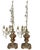 Early 20th Century Early 20th Century Pair of Monumental Hollywood Regency Style Candelabra For Sale - Image 5 of 10