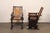 Wood Mid 20th Century Spanish Wood & Hand-Rush Arm Chairs For Sale - Image 7 of 10