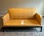 Textile Late 20th Century A. Rudin Custom Upholstered Designer Loveseat With Goose Down Cushions For Sale - Image 7 of 8