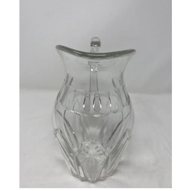 Antique Crystal Pitcher For Sale - Image 4 of 6