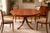 Mid-Century Round Walnut Table, Germany, 1950s For Sale - Image 11 of 11