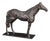 Hugo Verheyen, Sculpture Standing Horse, 1980, Metal For Sale