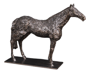 Hugo Verheyen, Sculpture Standing Horse, 1980, Metal