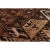 Vintage French Geometric Brown & Beige Wool Pictorial Rug by Rug & Kilim, France For Sale - Image 9 of 11