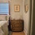 1990s Braxton Culler Coastal Demilune 3 Drawer Chest - Woven Rattan Reed & Oak - Carved Melon Feet - 36" W For Sale - Image 10 of 17