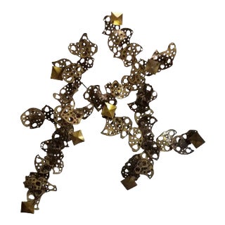 Large Vintage William & Bruce Friedle Metal Wall Hanging Art Sculpture For Sale