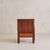 French Colonial Wood + Cognac Leather Armchair, 1944 For Sale - Image 4 of 10