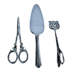 Vintage Silverplated Serveware Set