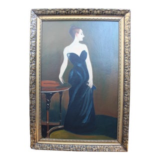 Early 20th Century French Portrait of a Woman For Sale