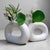 Ceramic Vintage Japanese Ikebana Vases, 1970s, Set of 2 For Sale - Image 7 of 10
