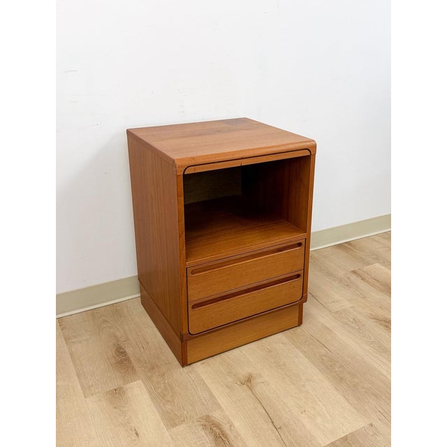 Torring Mobelfabrik Teak Danish Mid-Century Nightstand Torring Mobelfabrik MCM Bedside End Table For Sale - Image 4 of 9