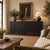 Reeded Credenza in Weathered Black Cabinet For Sale - Image 18 of 18
