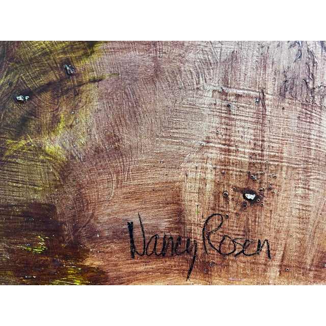 Original Painting Mixed Media Figurative #8 on Paper by Nancy Rosen For Sale - Image 4 of 4