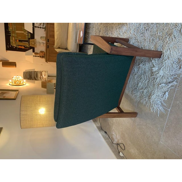 Brown Set of Scandinavian Armchairs, 1960 For Sale - Image 8 of 10