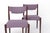 Vintage German Dining Chairs in Dark Stained Beech Wood, 1960s, Set of 2 For Sale - Image 4 of 10