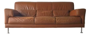 1990s Vintage Leather Sofa