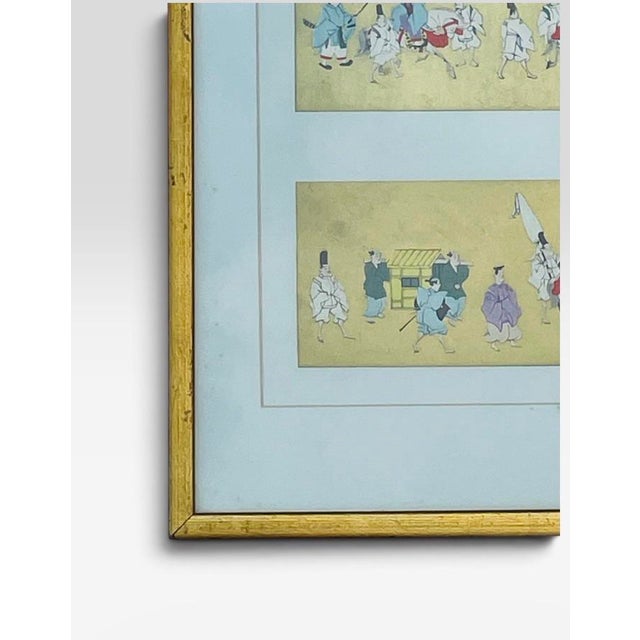 Benji Asasda Print “Nobleman Traveling” Japan 1930 For Sale - Image 4 of 10