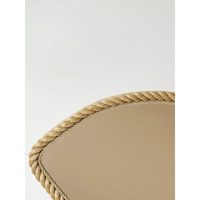 Large Fish-Shaped Rope Mirror, France, 1960s For Sale - Image 3 of 14