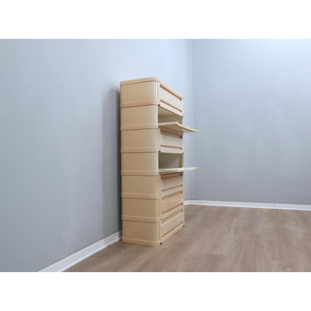 Model 4963 Modular Storage System by Olaf von Bohr for Kartell, 1970s, Set of 7 For Sale - Image 6 of 15