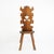 1960s Mid-Century Mexican Hand-Painted Wood Chair Attributed to Don Shoemaker For Sale - Image 10 of 17