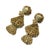 Vintage Red Glass Bead and Rhinestone Drop Earrings by Robert DeMario, 1950s, Set of 2 For Sale - Image 10 of 11