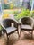 Antique Wicker and Rattan Possibly Victorian Chairs- Pair For Sale In Philadelphia - Image 6 of 17