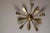 Mid-Century Brass Sputnik Ceiling Light, 1950s For Sale - Image 4 of 12