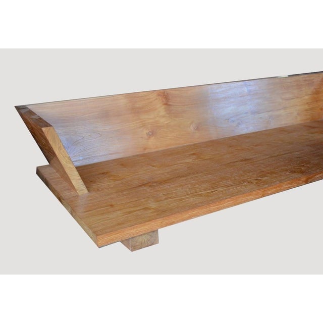 2010s Andrianna Shamaris Modern Teak Wood Day Bed For Sale - Image 5 of 18