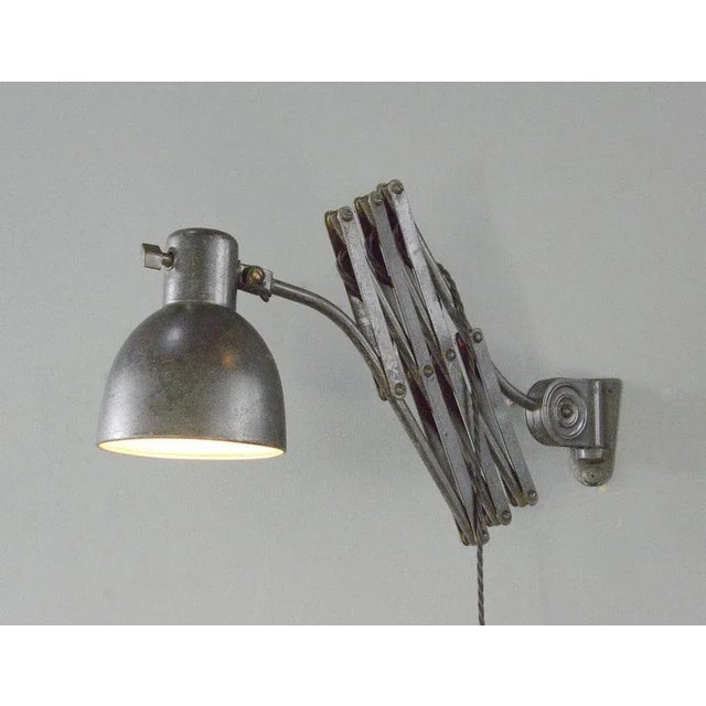 Scissor Lamp from Hala, 1930s For Sale - Image 9 of 12
