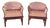 Pair of Vintage Chinoiserie Chairs in Mozambique Wood For Sale