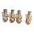 Late 20th Century Silverplate Snowman Place Card Holders by International Silver Co. - Set of 4 For Sale