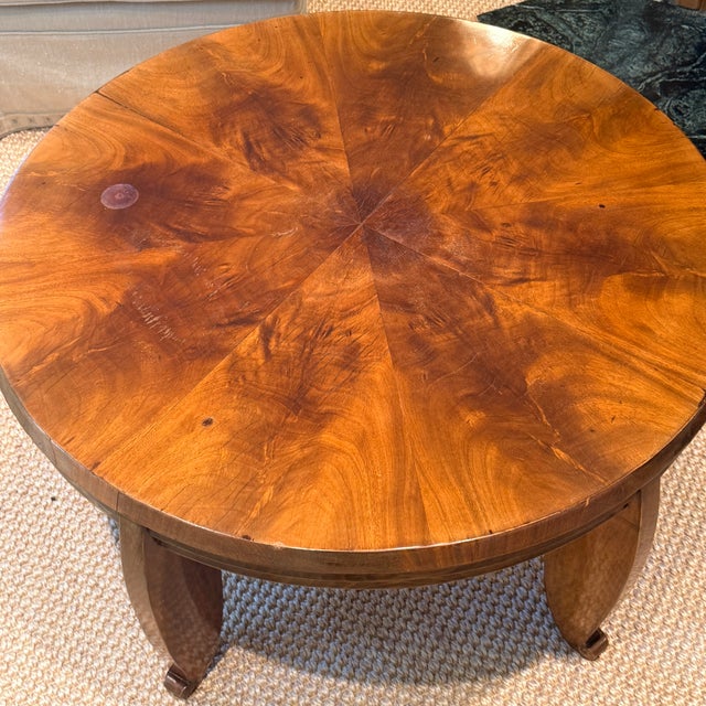 Art Deco Early Art Deco Biedermeier Revival Coffee Table For Sale - Image 3 of 11