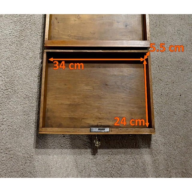 Small Living Room Table in Cherry and Walnut For Sale - Image 18 of 18