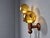 1960s Luxus Vittsjö, Impressive Wall Sconces, Dark Pine, Tinted Glass - Pair For Sale - Image 4 of 12
