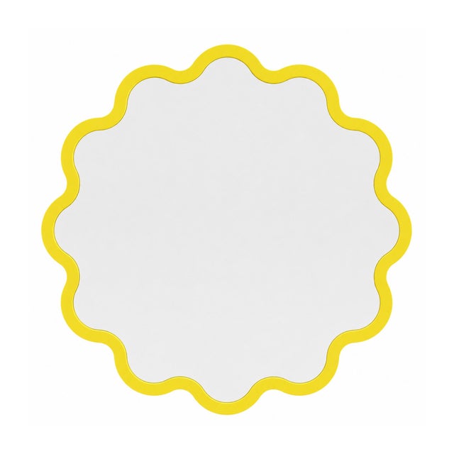 Large Organic Round Wall Mirror for Hospitality Interiors – Hvyli Round 100 For Sale - Image 11 of 18